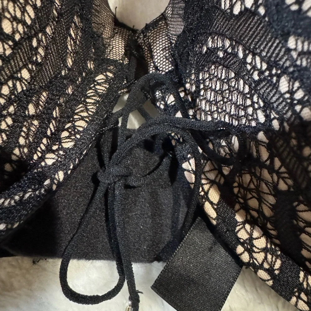 Victoria Secret Very Sexy Lace Corset Push‎ Up Bra Size 34DD
